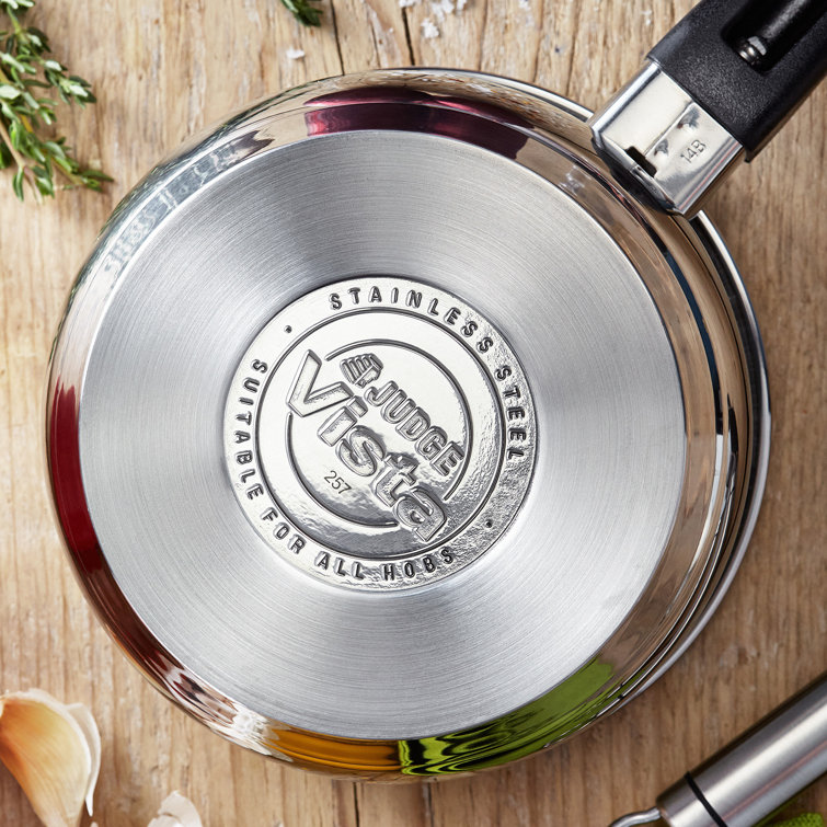 Judge Vista Stainless Steel Saucepans with Glass Lids & Reviews